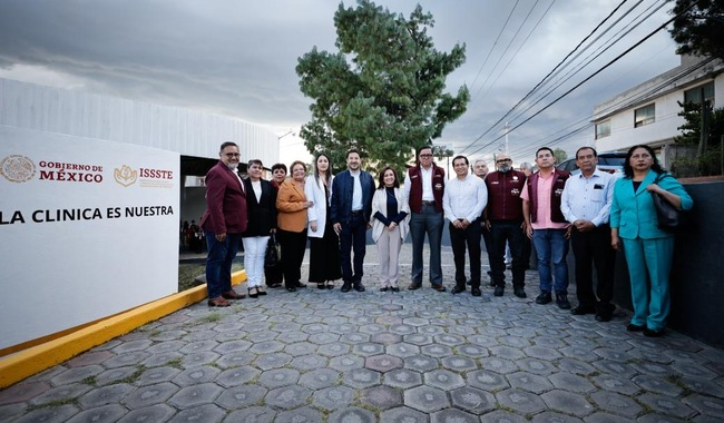 Martí Batres y Lorena Cuéllar supervisan avances del programa La Clínica es Nuestra en Tlaxcala