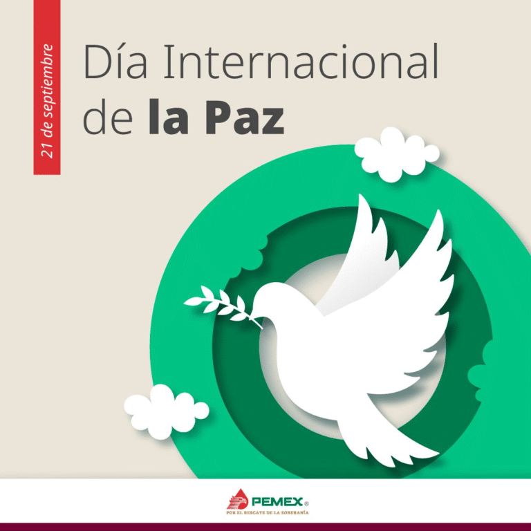 Pemex llama a movilizarse en favor de la paz y contra la violencia