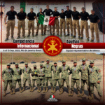 Cadetes del Heroico Colegio Militar logran tercer lugar en competencia internacional en Brasil