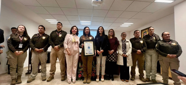 INM Zacatecas recibe premio por compromiso con la protección de los derechos humanos