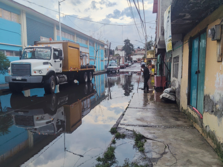 Con protocolo Tlaloque, SACMEX atiende emergencias por lluvias en la Ciudad de México