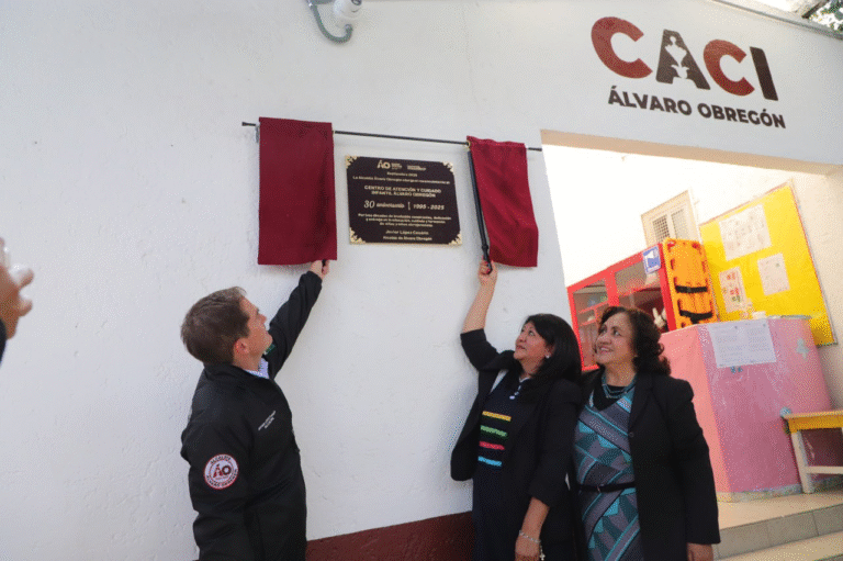 CACI de Álvaro Obregón celebra 30 años de atención integral a la niñez