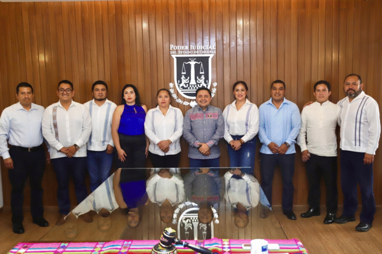 Presidente del Poder Judicial de Chiapas fortalece diálogo con abogados de San Cristóbal
