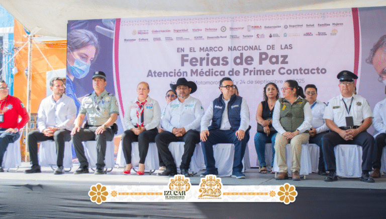 Izúcar de Matamoros recibe Jornada de Atención Médica en el marco de la Feria de Paz