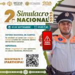 Izúcar de Matamoros participará en el Segundo Simulacro Nacional 2025 con alertamiento por telefonía celular