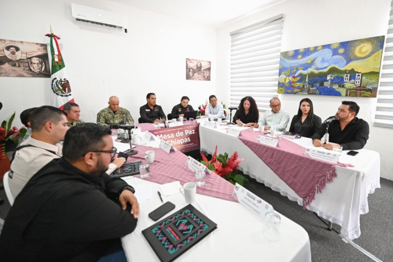 Poder Judicial reafirma compromiso con la paz y seguridad en Chiapas