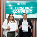 San Martín Texmelucan firma convenio para mantener Agencia Estatal de Investigación