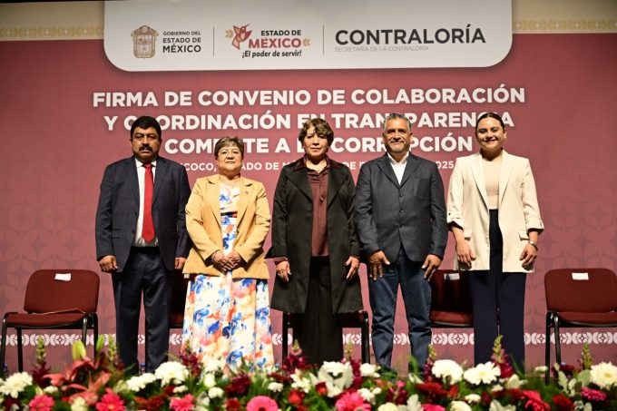 Delfina Gómez impulsa un gobierno honesto y participativo con transparencia y cero corrupción