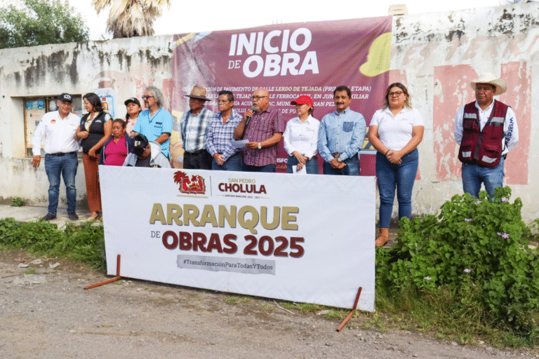 Inicia rehabilitación de la calle Lerdo de Tejada en Santa María Acuexcomac