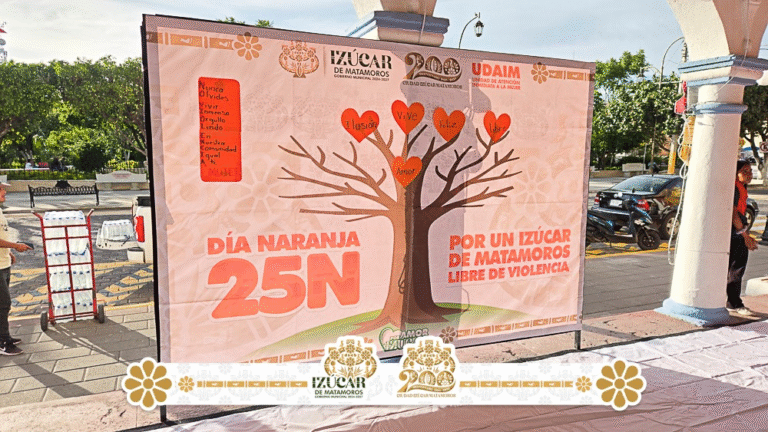 Izúcar de Matamoros se une con fuerza al Día Naranja por la igualdad y contra la violencia