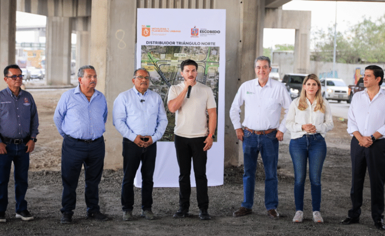Samuel García supervisa obras del Triángulo Norte y entrega parque rehabilitado en Escobedo