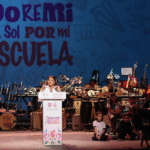 “Do, Re, Mi, Fa, Sol por Mi Escuela”: Clara Brugada lleva música a 500 escuelas de la CDMX
