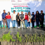 Izcalli planta 10 mil árboles en Jornada de Macro Reforestación