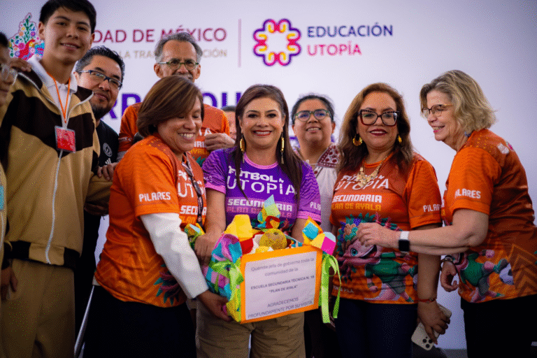 Clara Brugada impulsa “Educación Utopía” como nuevo modelo integral en escuelas públicas