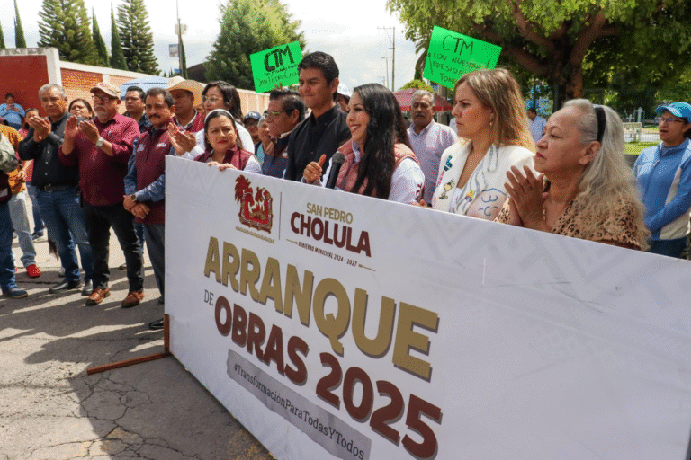 Gobierno de Cholula inicia rehabilitación de la Avenida Juárez en Rafael Ávila Camacho