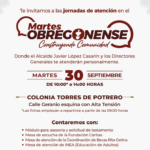 Javier López Casarín llevará el “Martes Obregonense” a Torres de Potrero