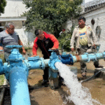 Gobierno de Cuautitlán Izcalli garantiza abasto de agua en San Mateo Ixtacalco