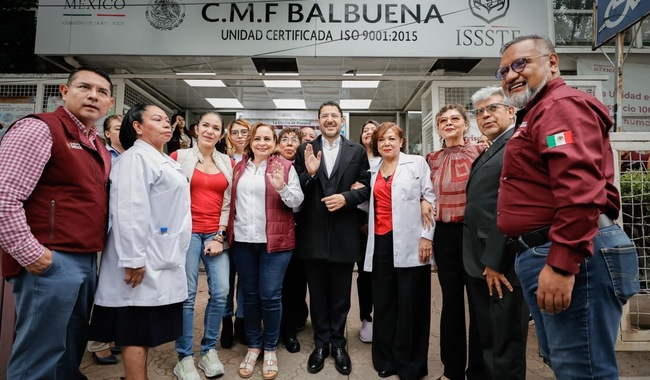 Martí Batres supervisa mejoras en clínicas del ISSSTE en CDMX con el programa “La Clínica es Nuestra”
