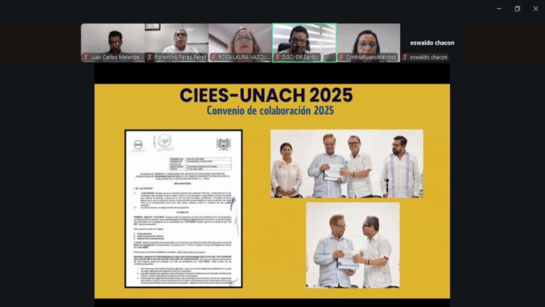 UNACH concluye evaluación de 44 programas de pregrado con respaldo de los CIEES
