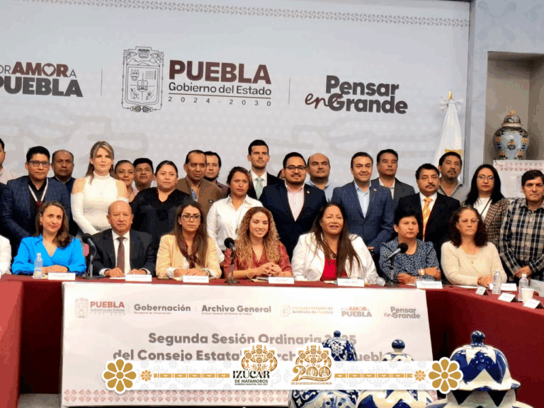 Izúcar de Matamoros participa en la Segunda Sesión Ordinaria del Consejo Estatal de Archivos