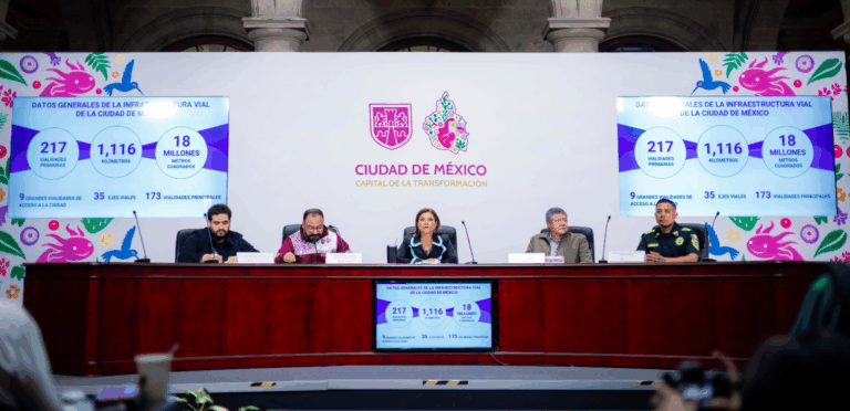 Clara Brugada lanza el programa “Cualli Ohtli” para pavimentar 69 vialidades principales en la CDMX