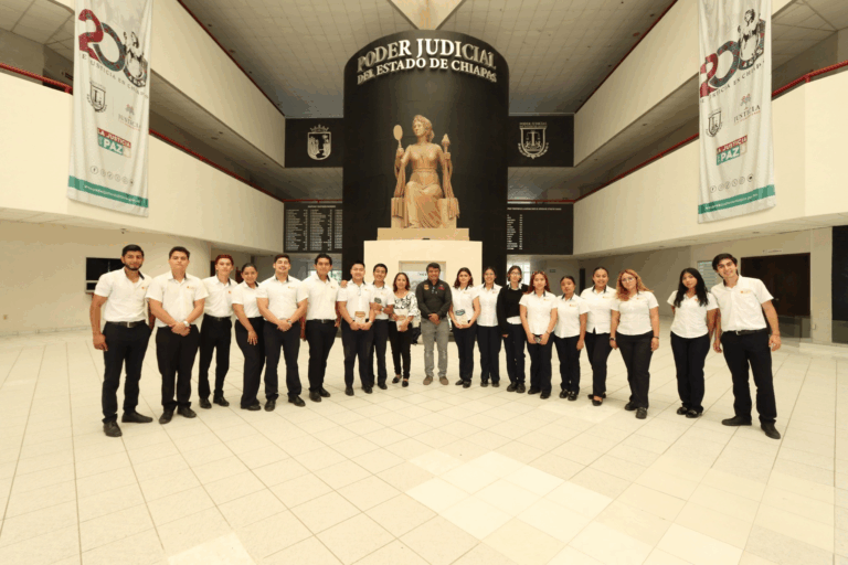 Poder Judicial de Chiapas promueve el interés estudiantil en la labor judicial
