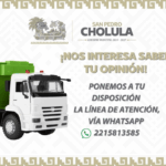 Gobierno de San Pedro Cholula impulsa participación ciudadana para mejorar el servicio de recolección de basura