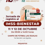 Jornada del IMSS-Bienestar llega a Las Águilas para acercar servicios de salud gratuitos