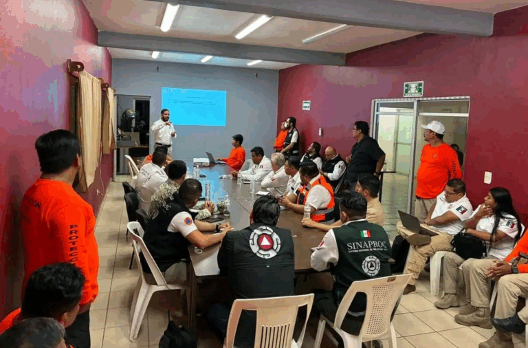 Refuerza Tapachula coordinación interinstitucional ante fenómenos meteorológicos