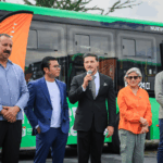 Entrega Samuel García 16 nuevas unidades de transporte para la ruta 224 Cometas en la cuenca Monterrey-Guadalupe-Juárez