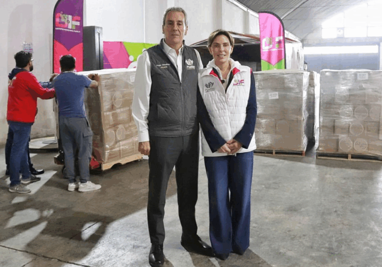 Gobierno de Puebla Capital envía apoyo alimentario a familias afectadas por la tormenta tropical Raymond