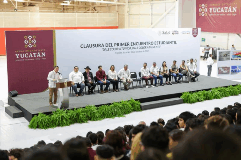 Jóvenes yucatecos promueven la salud mental a través del arte urbano