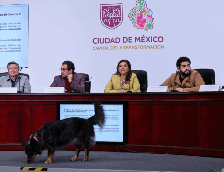 Clara Brugada anuncia Plan de Reordenamiento del Comercio y Seguridad en el Centro Histórico de la Ciudad de México