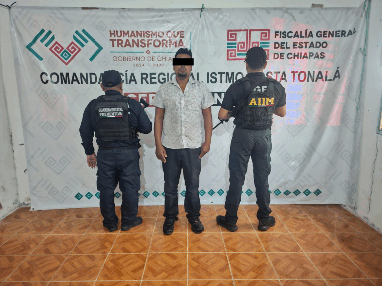 Aprehenden a presunto pederasta de Acacoyagua: FGE