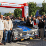 San Pedro Cholula vibra con la exhibición de autos clásicos previo a la Carrera Panamericana