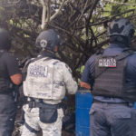 Asegura la SSPC federal narcolaboratorio industrial en Yautepec, Morelos