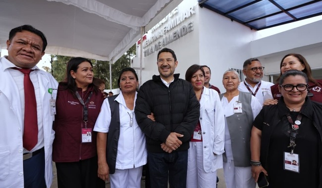 Martí Batres llama a derechohabientes del ISSSTE a mejorar su alimentación y supervisa mejoras en clínicas de Hidalgo