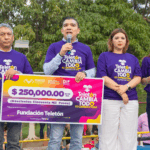 Luis Ignacio Avendaño Bermúdez representa a Chiapas en el evento nacional Teletón 2025