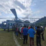 Gobierno de Veracruz y fuerzas armadas llevan ayuda humanitaria a familias de Ilamatlán