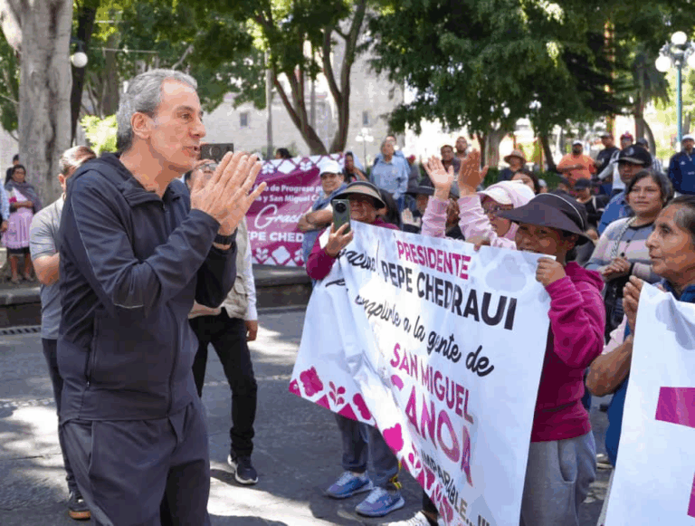Pepe Chedraui refrenda su compromiso con las 17 juntas auxiliares de Puebla