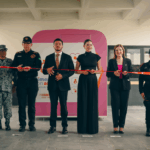 Mariana Rodríguez inaugura lactario 117 en Campo Policial de Fuerza Civil en Nuevo León