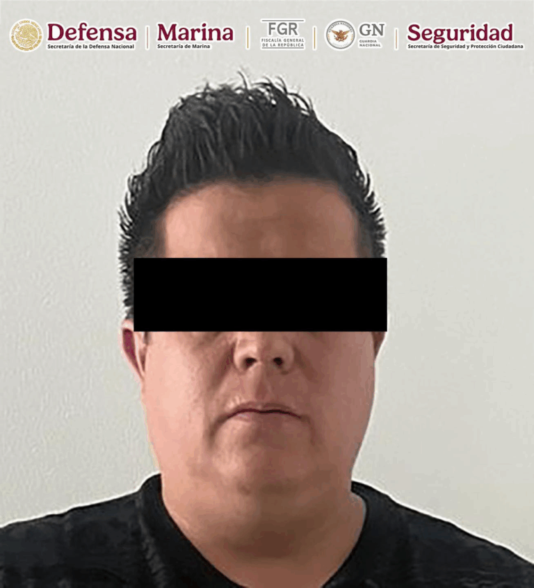 Detienen en Jalisco a operador criminal vinculado con extorsiones y narcotráfico