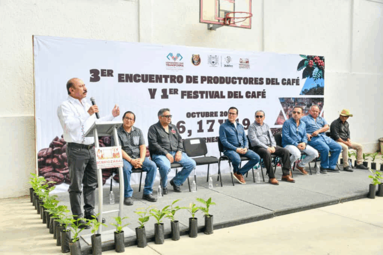 Berriozábal impulsa el desarrollo cafetalero con encuentro de productores y festival del café