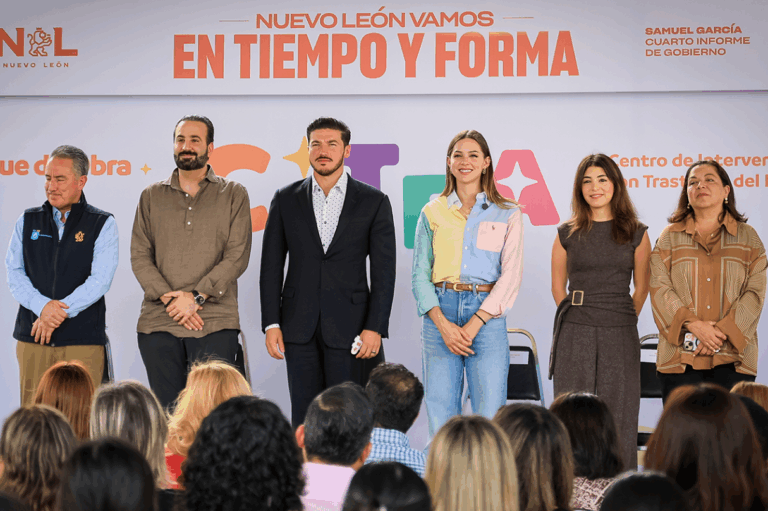 Samuel García da inicio a construcción del CITEA, centro pionero en atención al espectro autista