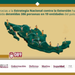 Gobierno de México refuerza combate a la extorsión con el uso del 089
