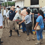 Pemex entrega ayuda humanitaria a familias afectadas por lluvias en Poza Rica