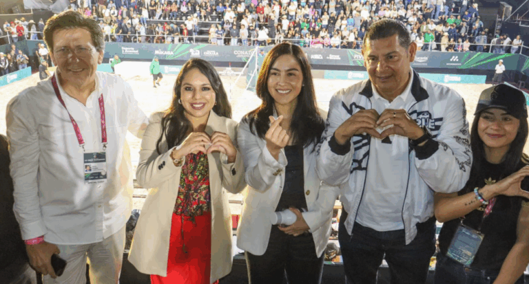 Cholula vive un cierre histórico del Mundial de Voleibol con la presencia del gobernador Alejandro Armenta