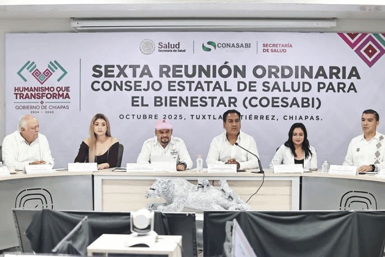 Eduardo Ramírez participa en la Sexta Reunión Ordinaria del Consejo Estatal de Salud para el Bienestar