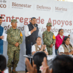 “Puebla de pie”: Armenta supervisa entrega de apoyos en El Carrizal