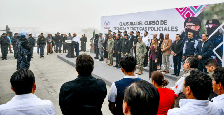 Reconocen en Berriozábal fortalecimiento de la capacitación policial con visión humanista